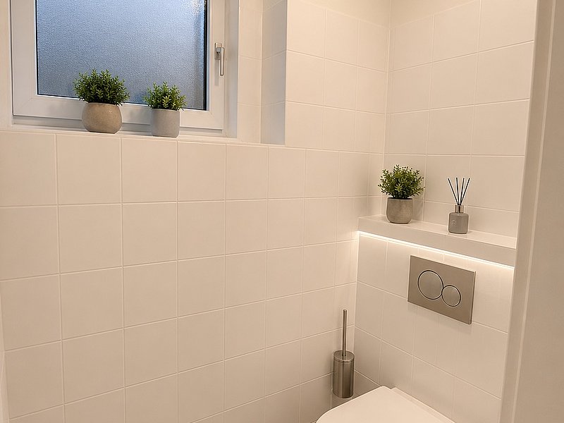 WC mit Tageslicht